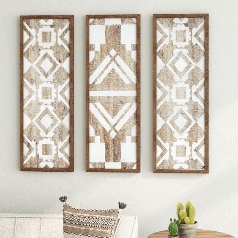 3 Piece Natural Wood Décor Set thumbnail 9