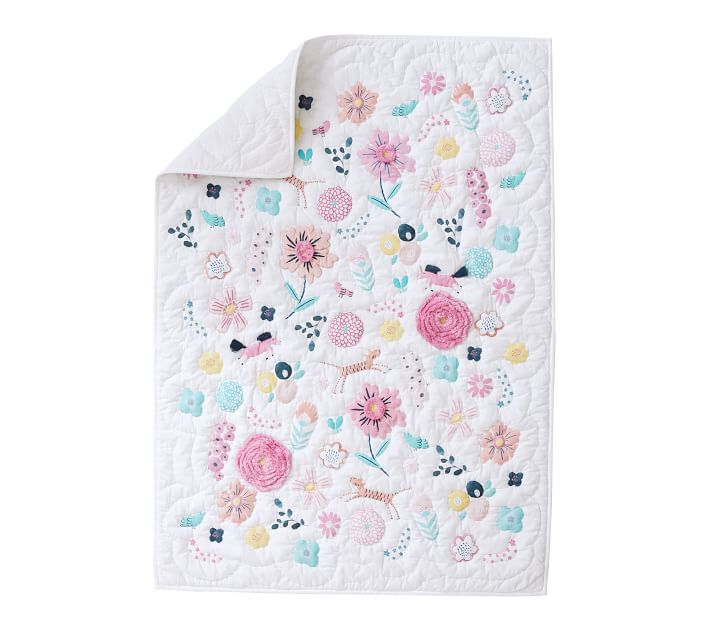 Sasha's Garden Toddler Bedding Twin Duvet thumbnail 2