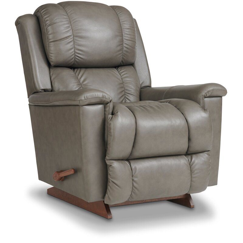 Stratus Leather Match Manual Rocker Standard Recliner thumbnail 3