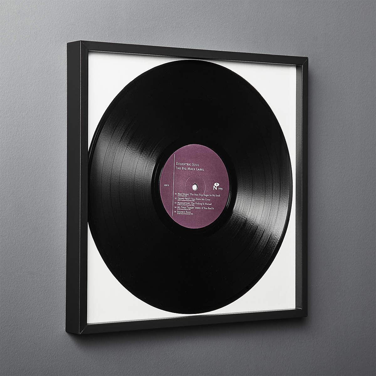 Gallery Black Record with Frame-12.75x12.75 thumbnail 2