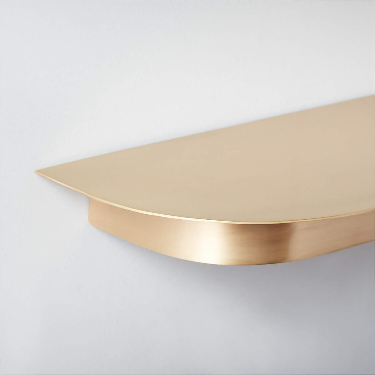 Collar Brass Wall Shelf Large thumbnail 6