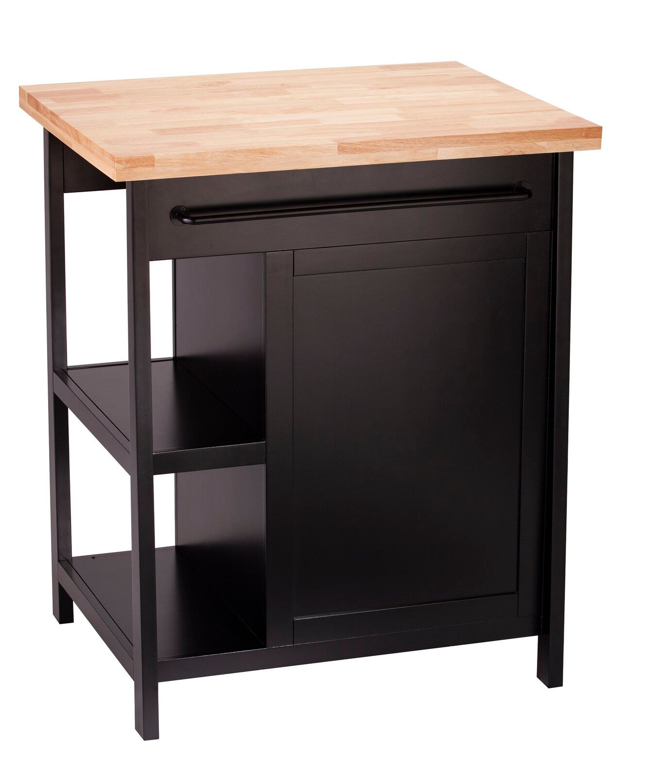 Kleidman Kitchen Island with Solid Wood Top thumbnail 3