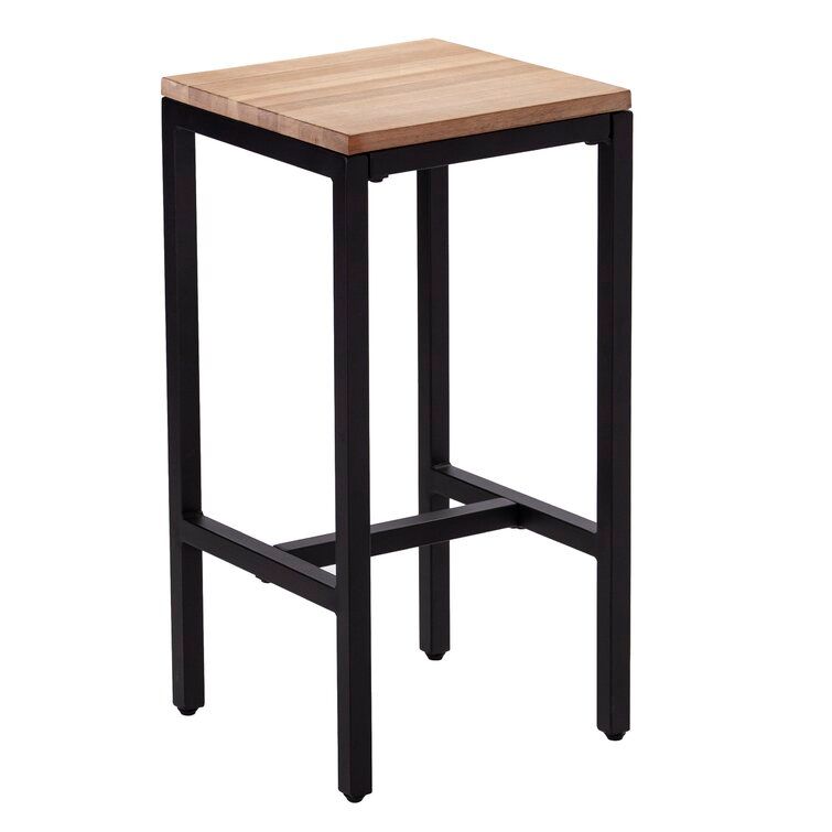 Solid Wood Counter Stool Set of 2 thumbnail 3
