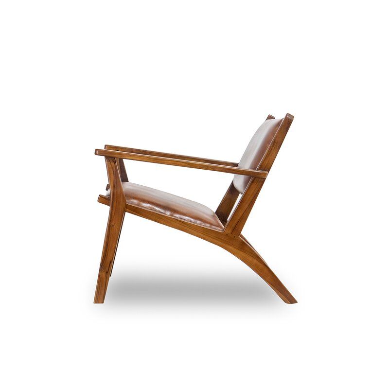 Williamsen Genuine Leather Full Grain Leather Armchair thumbnail 2