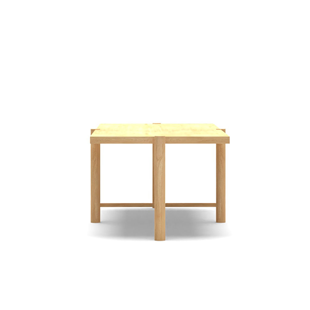 Jo Rectangular Wood Coffee Table thumbnail 3