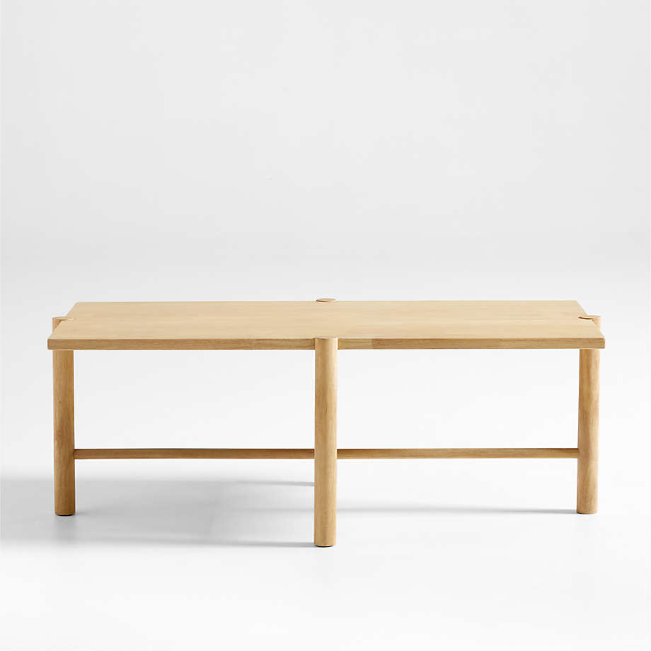 Jo Rectangular Wood Coffee Table thumbnail 4