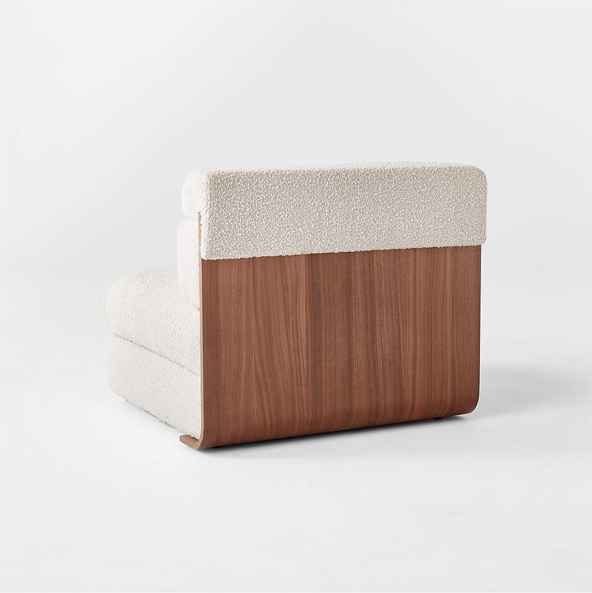 Imbu Boucle Armless Chair thumbnail 5