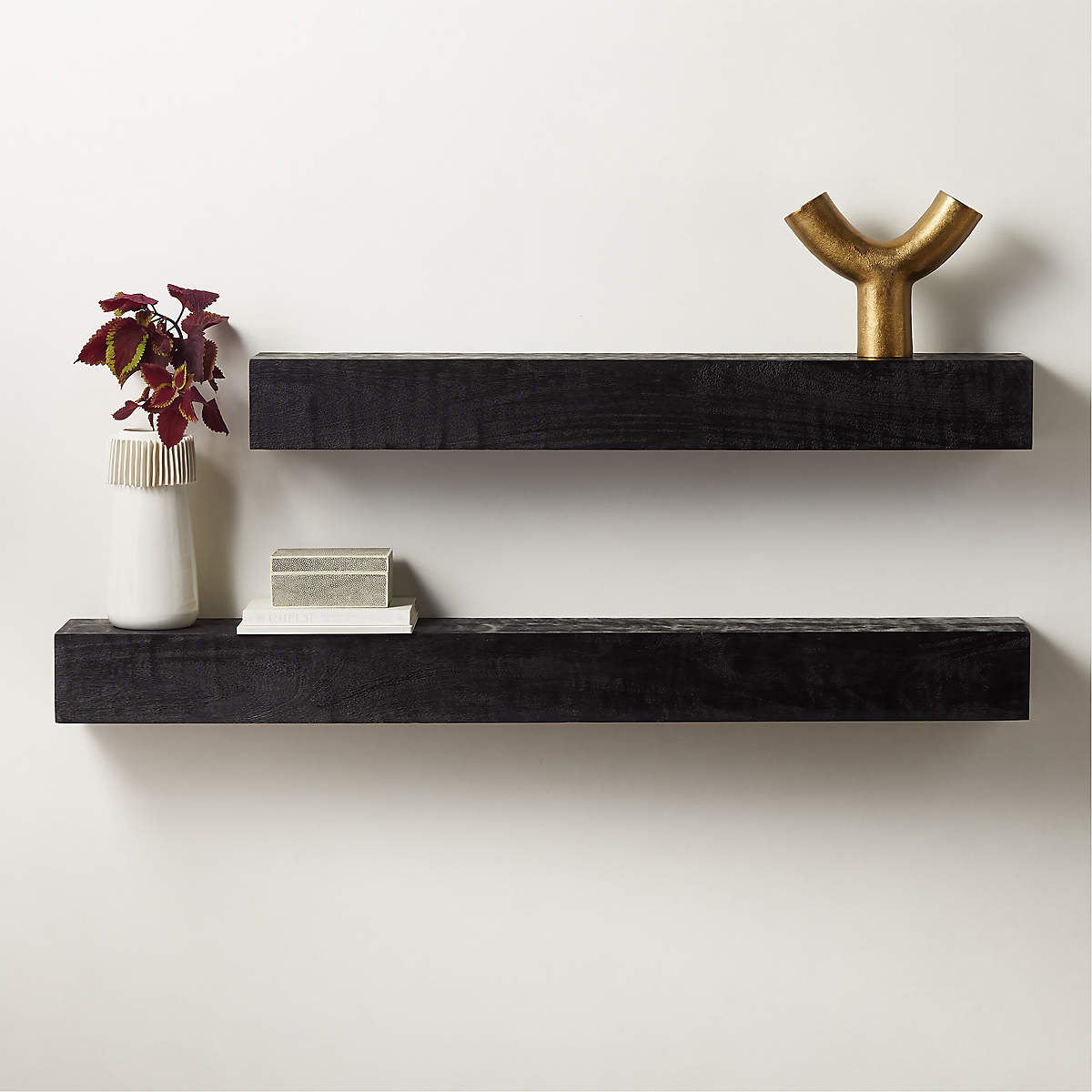Caia Black Mantel Shelf thumbnail 5