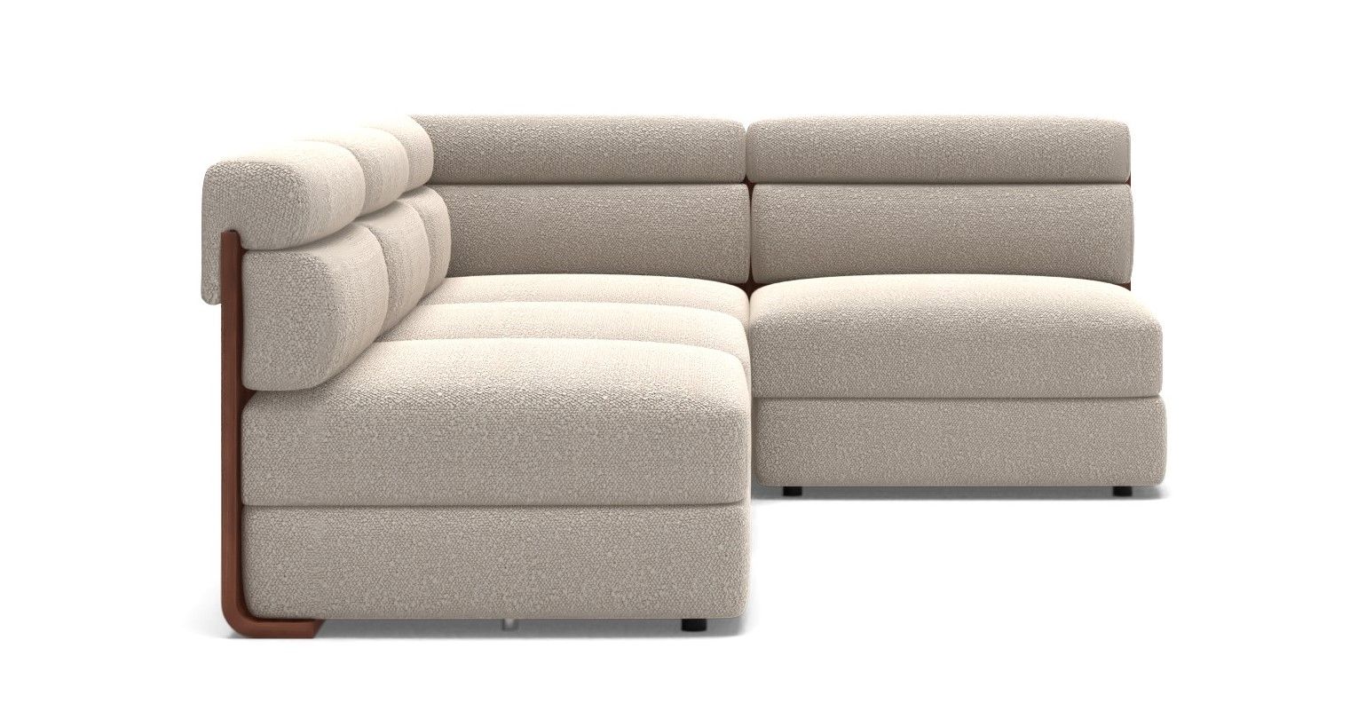 Imbu Boucle 4 Piece Sectional thumbnail 2
