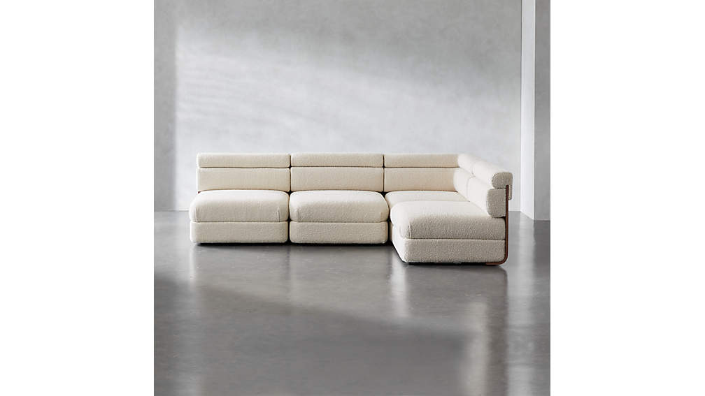 Imbu Boucle 4 Piece Sectional thumbnail 4