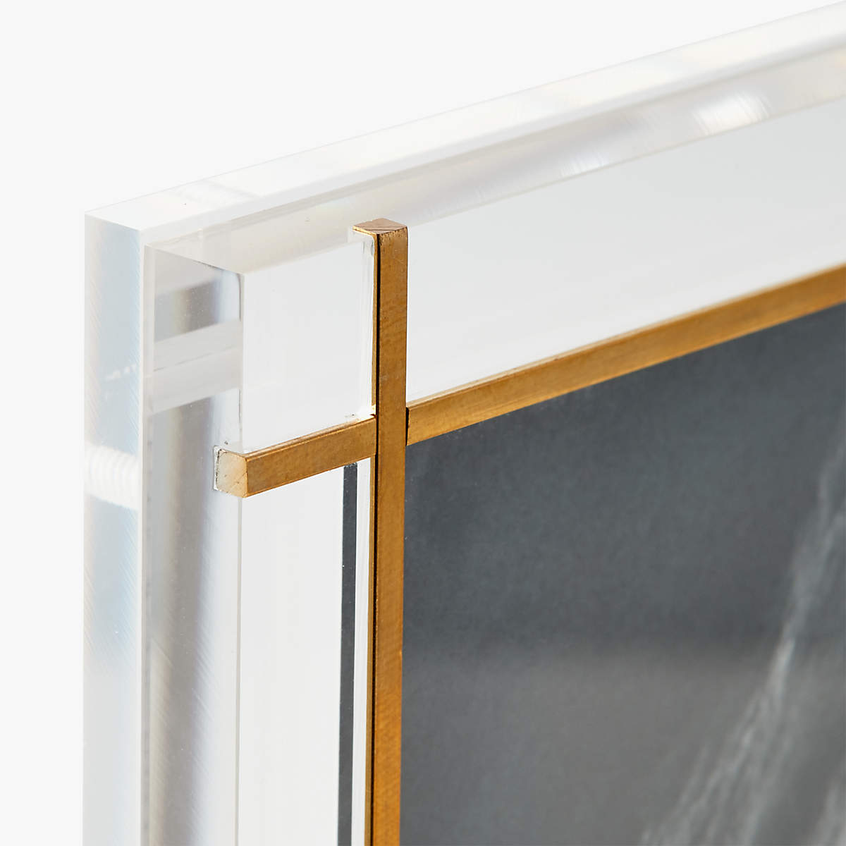 Stella Brass Inlay Acrylic Photo Frame 8"X10" thumbnail 4