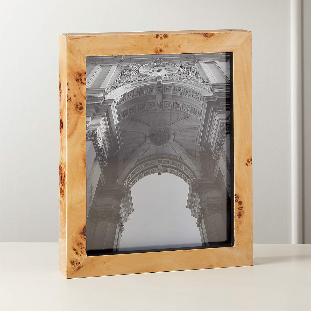 Burl Wood Picture With Frame 8"X10" thumbnail 3