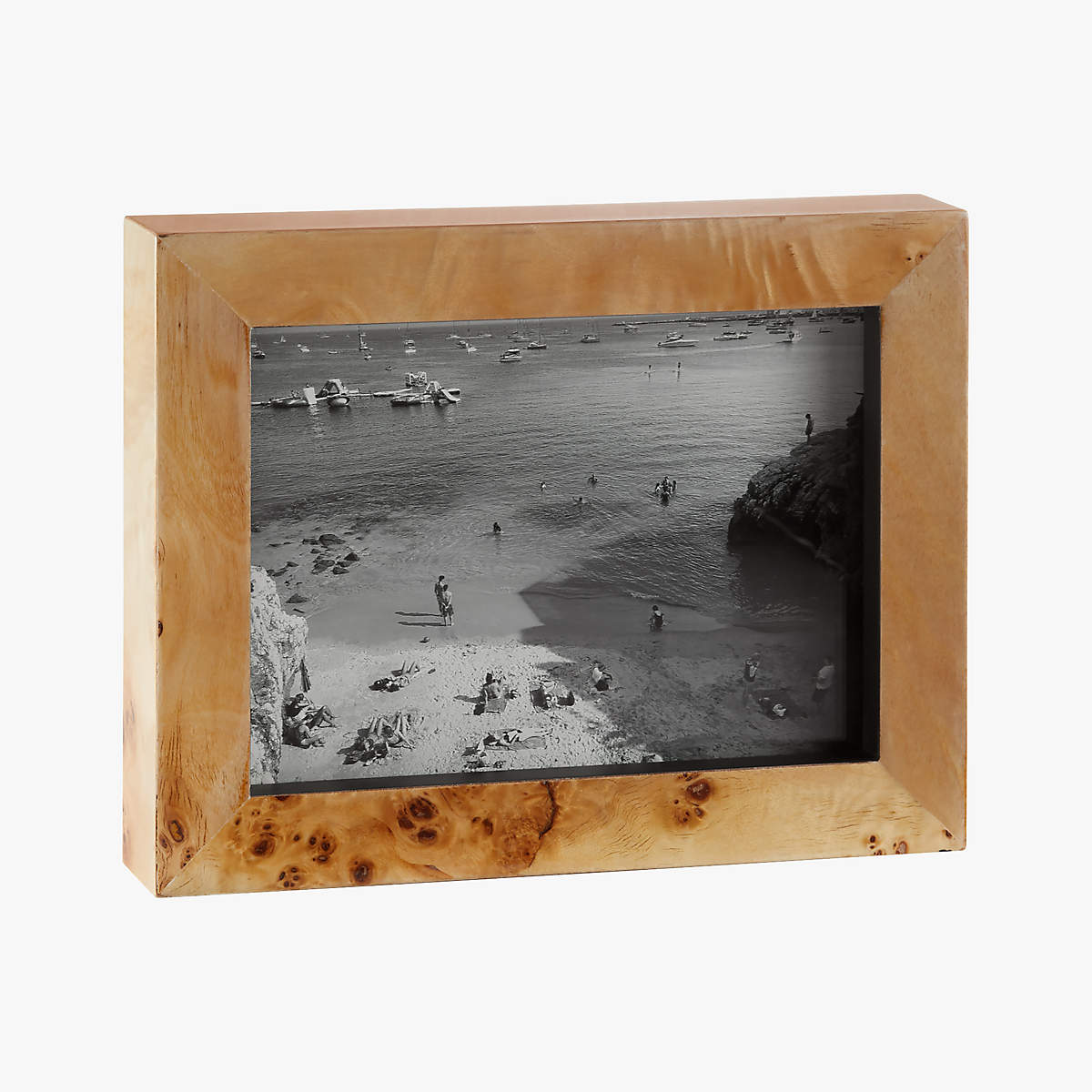 Burl Wood Picture With Frame 5"X7" thumbnail 3