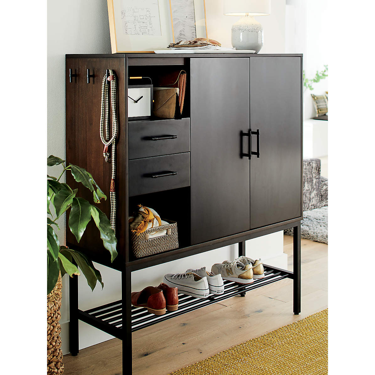 Tatum Entryway Shoe Storage Cabinet thumbnail 7