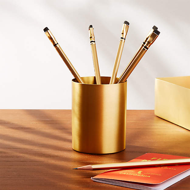 Solid Brass Studio Pencil Cup thumbnail 7