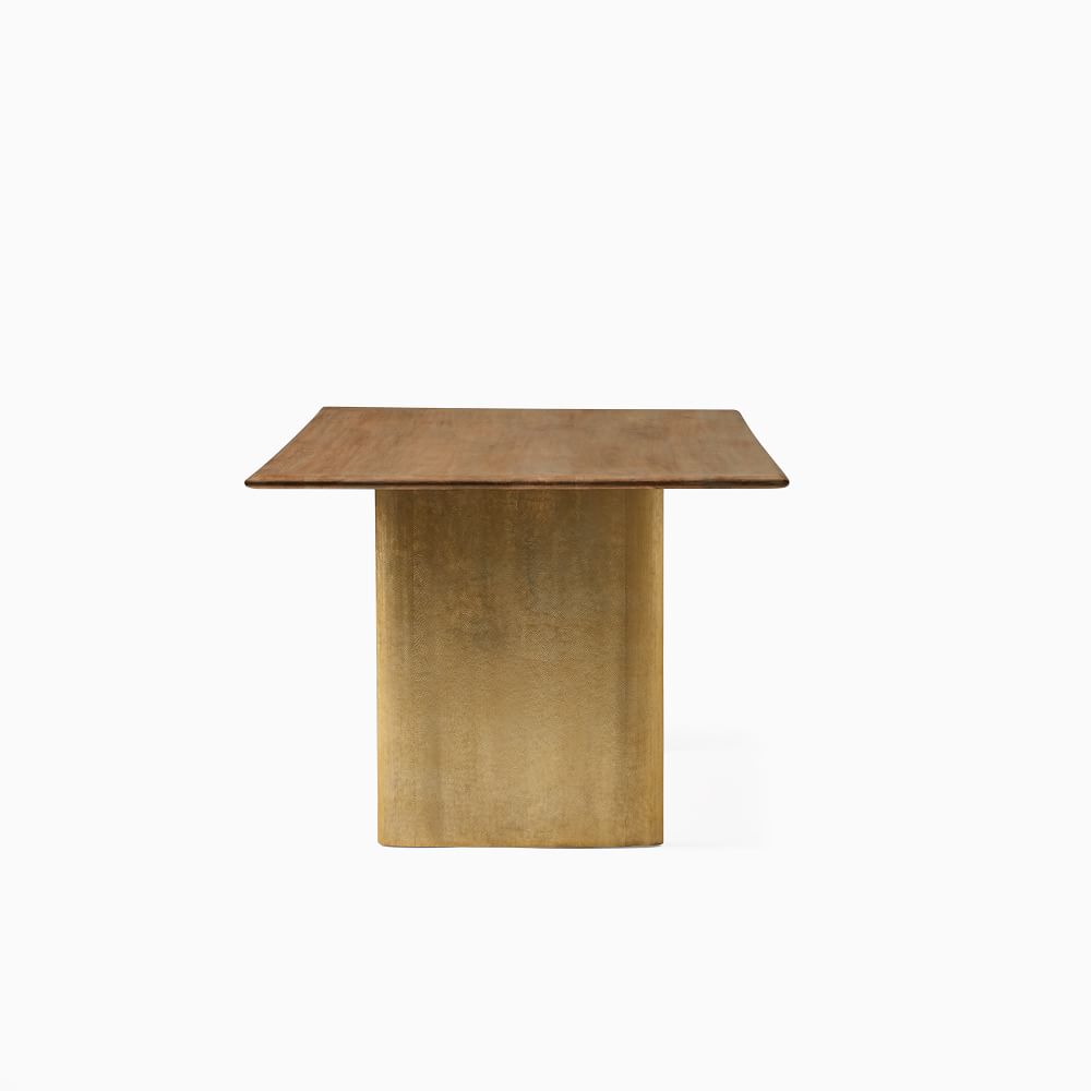 Anton Metal Plinth Dining Table thumbnail 2