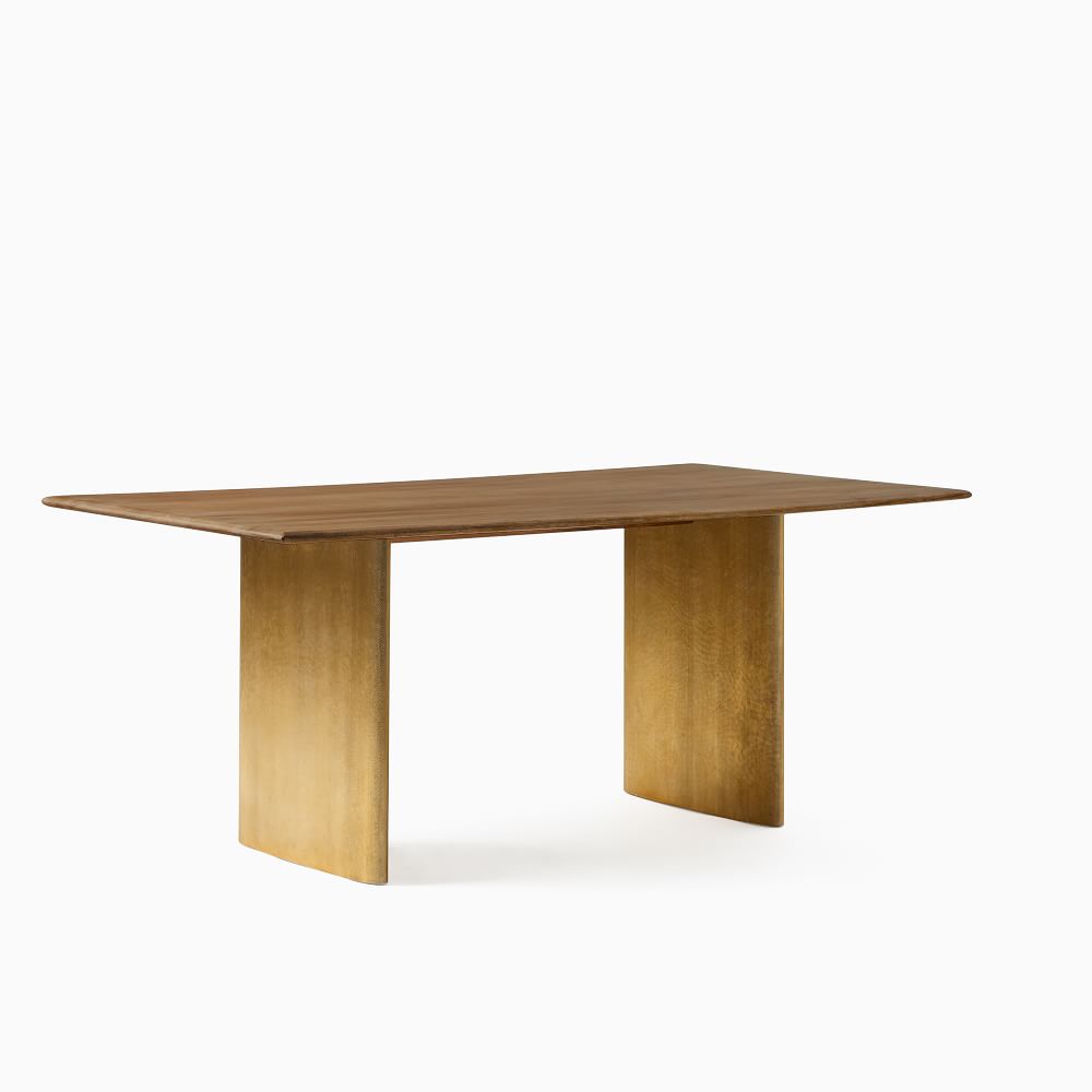 Anton Metal Plinth Dining Table thumbnail 3