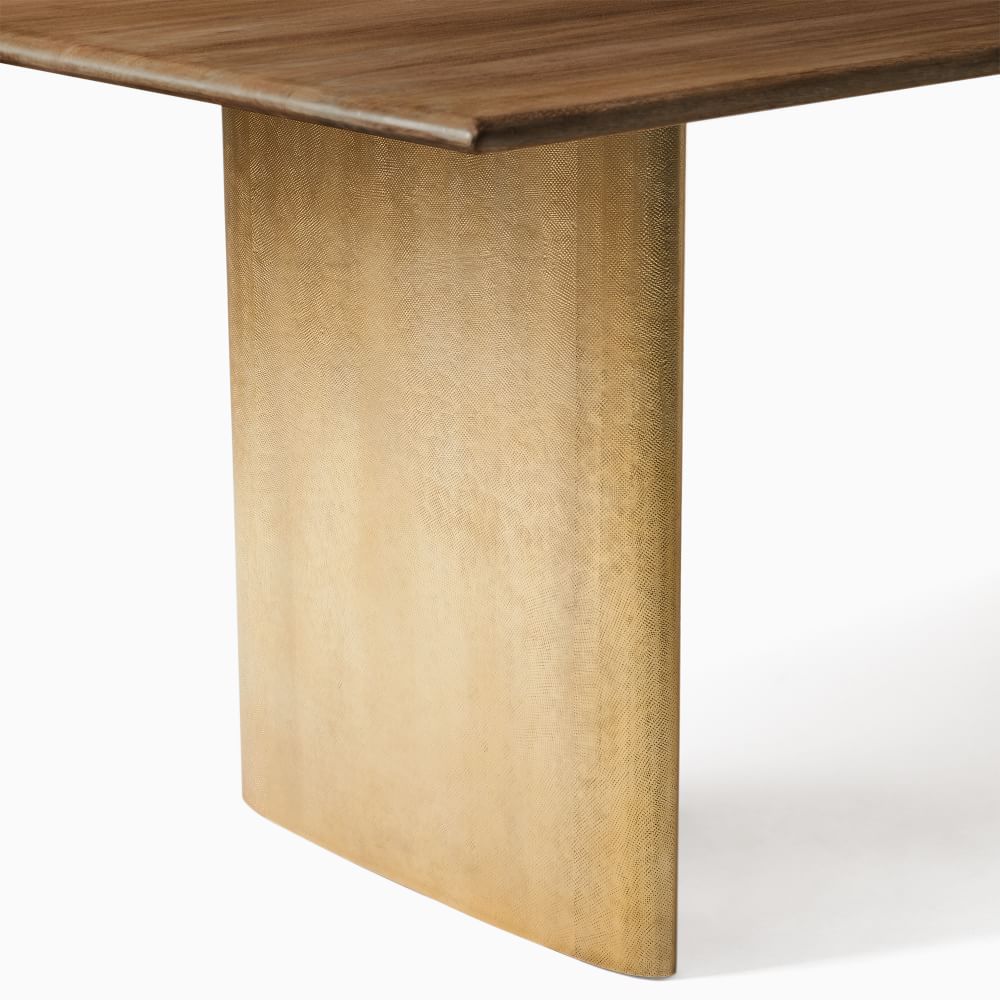 Anton Metal Plinth Dining Table thumbnail 4