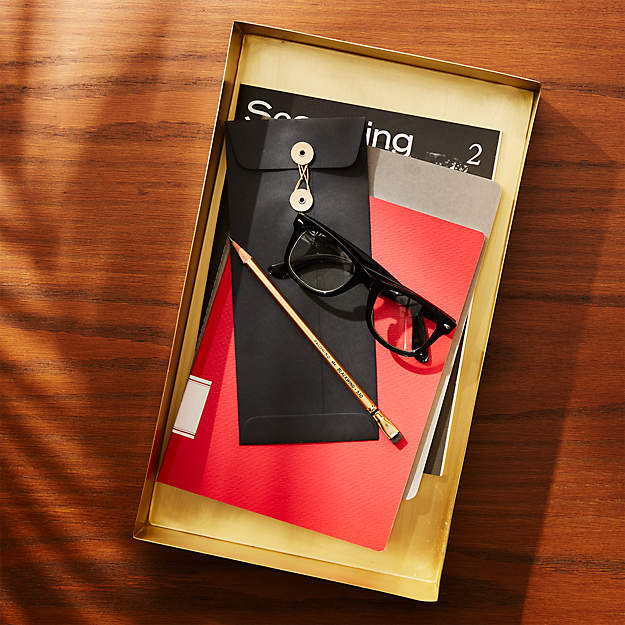 Solid Brass Studio Letter Tray thumbnail 3