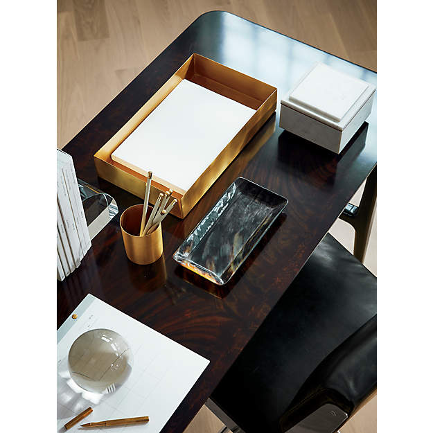 Solid Brass Studio Letter Tray thumbnail 6