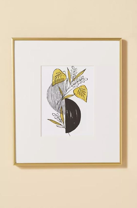 Midnight Foliage Wall Art Framed  thumbnail 2
