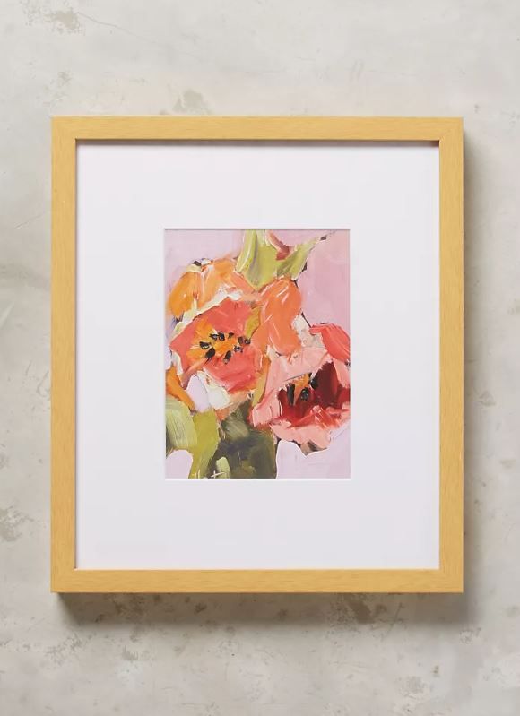 Orange Tulips Wall Art Framed  thumbnail 2