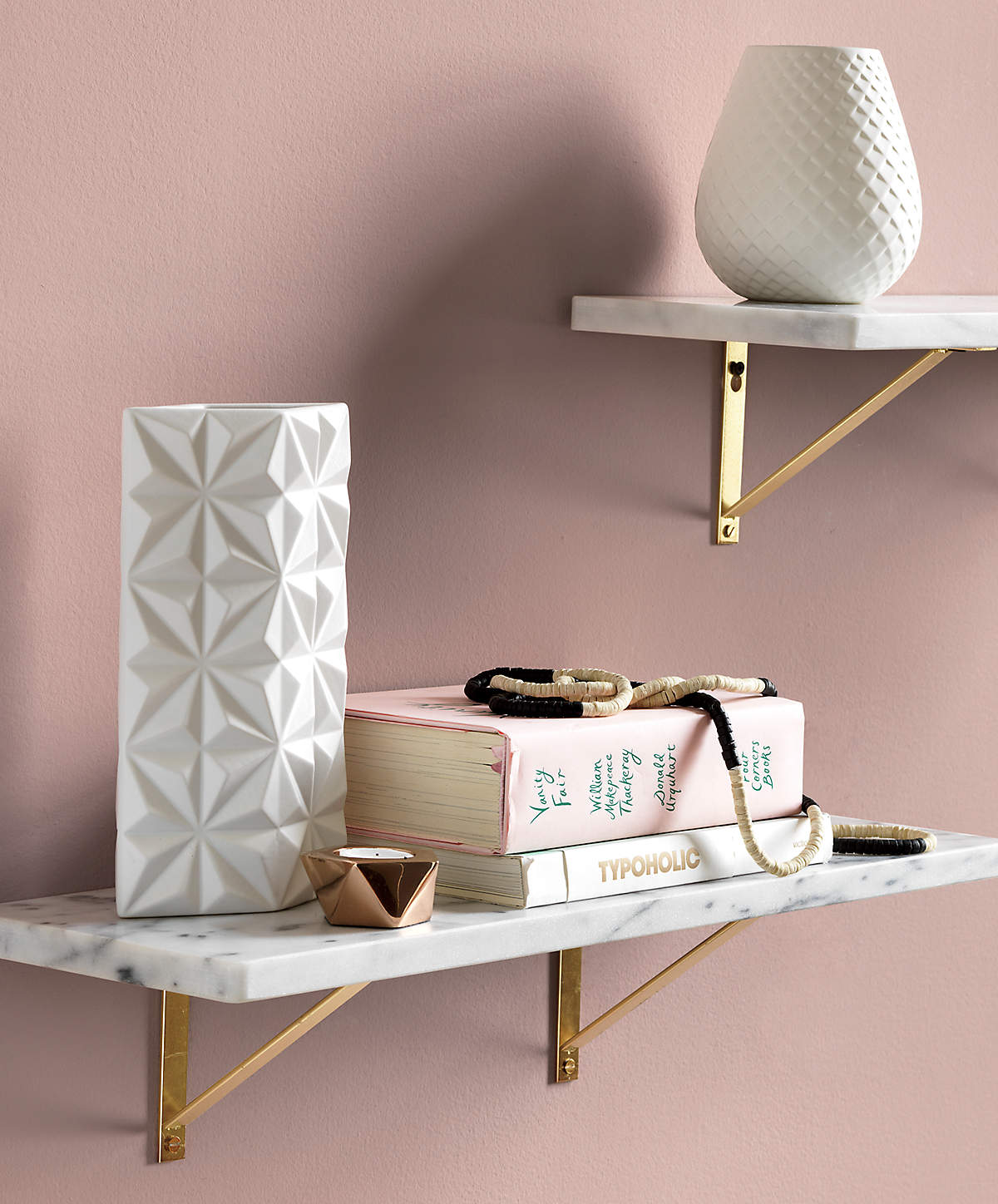 Marble Wall-Mounted Shelf 24" thumbnail 7