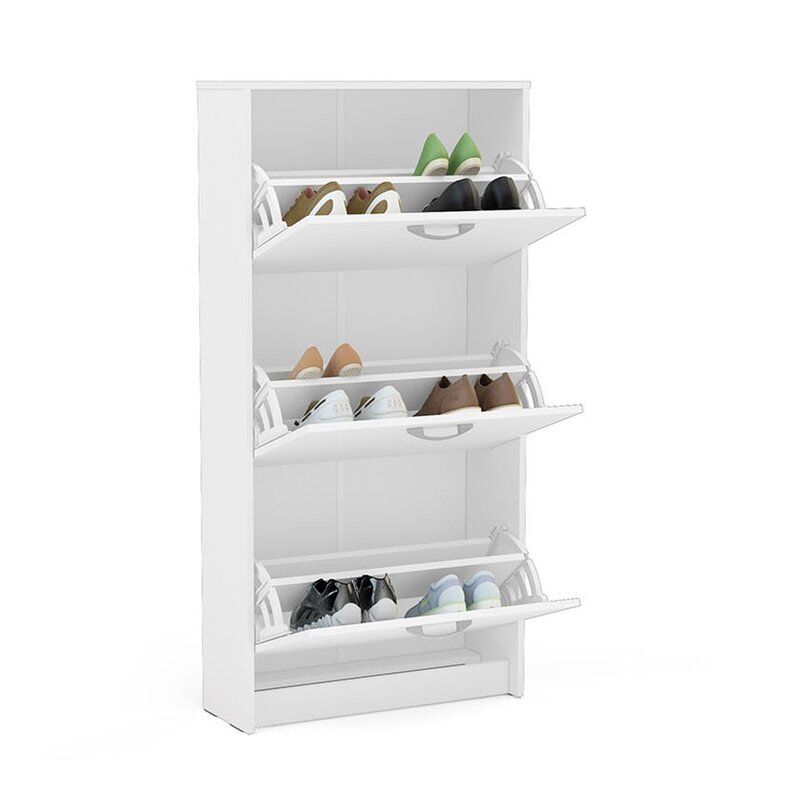 6 Pair Shoe Storage Cabinet thumbnail 2