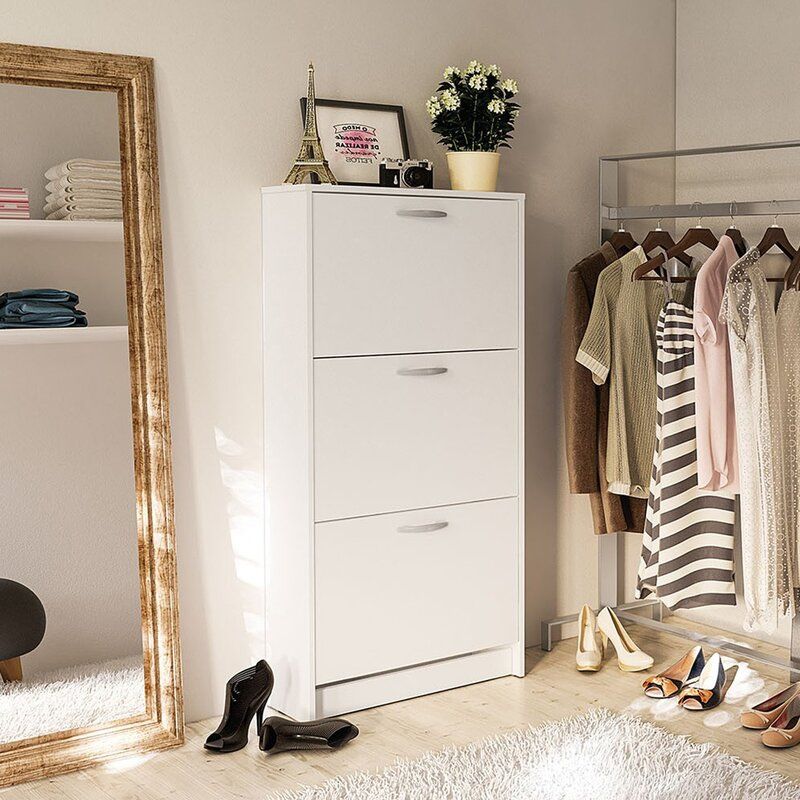 6 Pair Shoe Storage Cabinet thumbnail 3