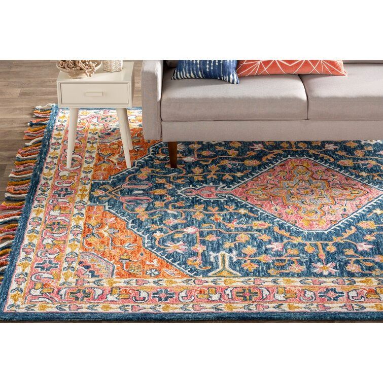 Carroll Oriental Handmade Multi Area Rug 7'9" x 9'9" thumbnail 3