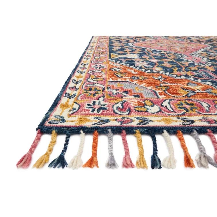 Carroll Oriental Handmade Multi Area Rug 7'9" x 9'9" thumbnail 4