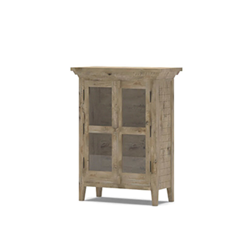 Eau Claire Glass 2 Door Accent Cabinet thumbnail 2