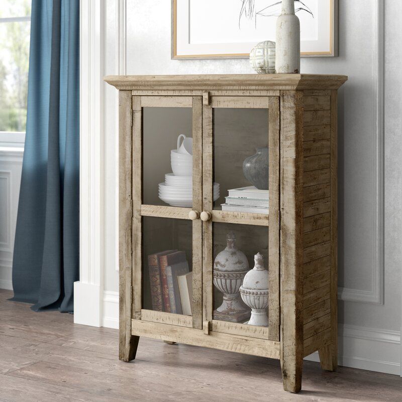 Eau Claire Glass 2 Door Accent Cabinet thumbnail 4
