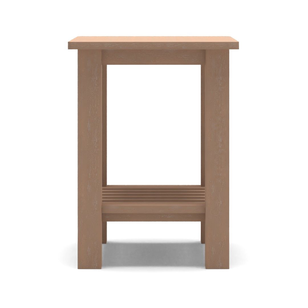 Boothbay Solid Wood End Table thumbnail 2