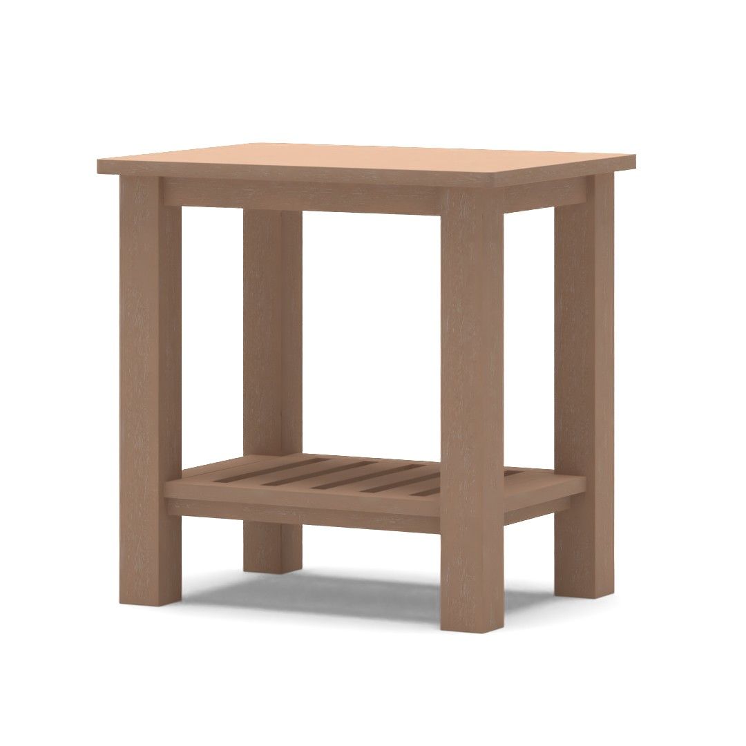 Boothbay Solid Wood End Table thumbnail 3