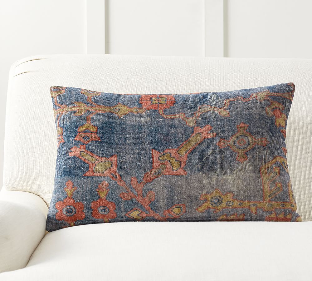 Dara Velvet Lumbar Pillow Cover No Insert thumbnail 2