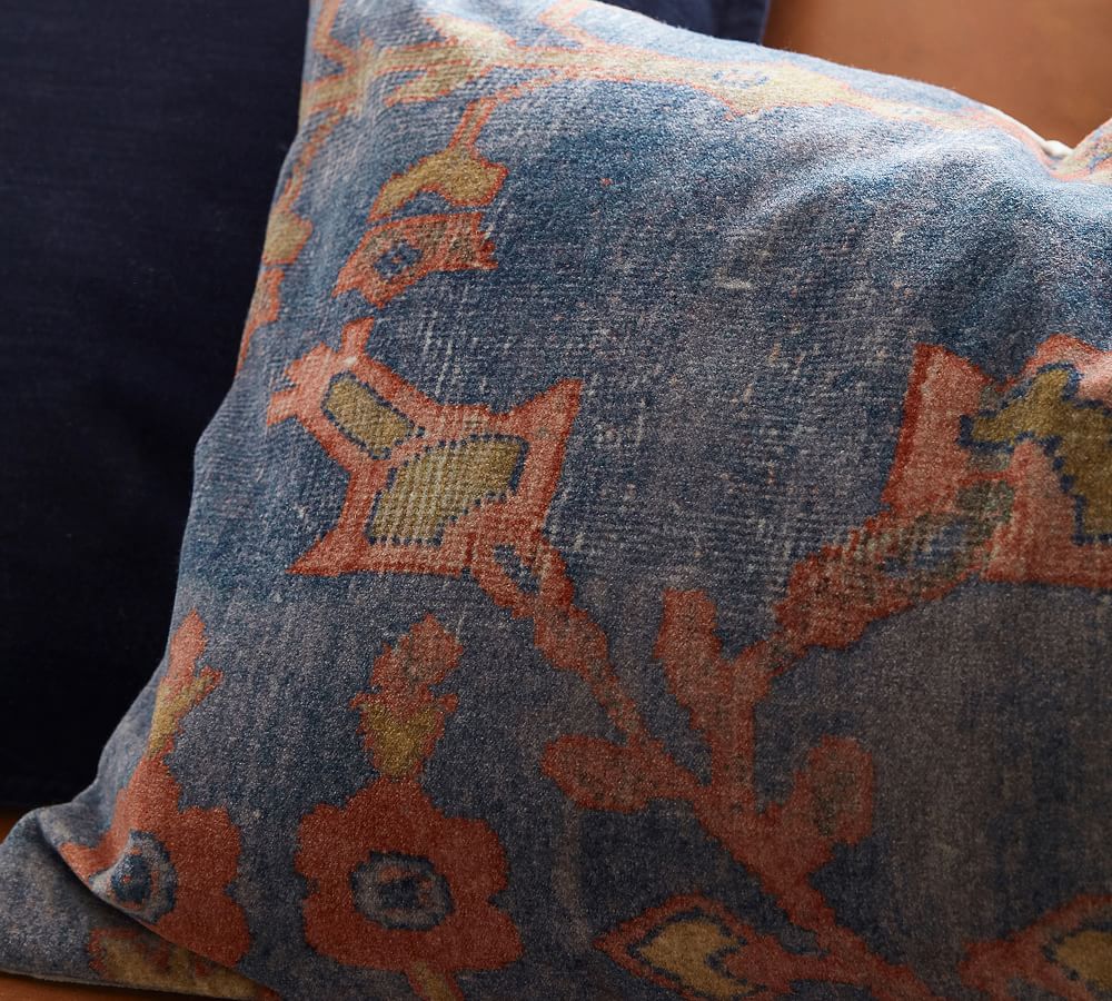 Dara Velvet Lumbar Pillow Cover No Insert thumbnail 4