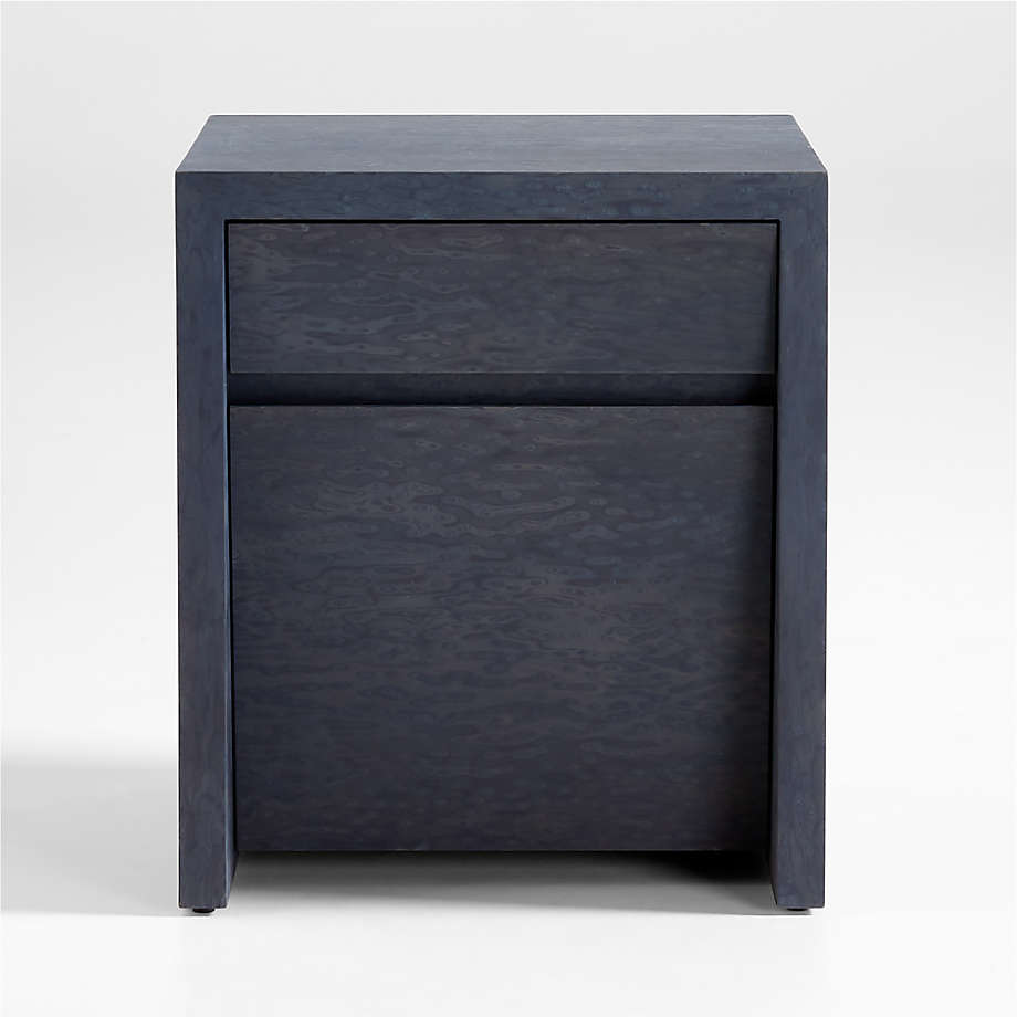 Vander Charcoal Wood Storage End Table thumbnail 2