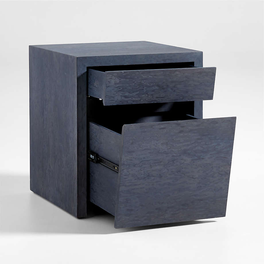 Vander Charcoal Wood Storage End Table thumbnail 6
