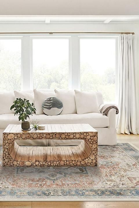 Kamran Coral Rug 6'x9' thumbnail 2