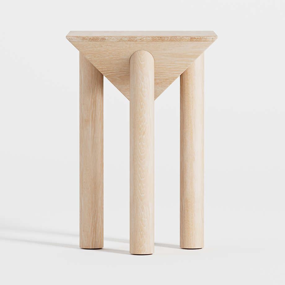 Flora Wood Square End Table thumbnail 3