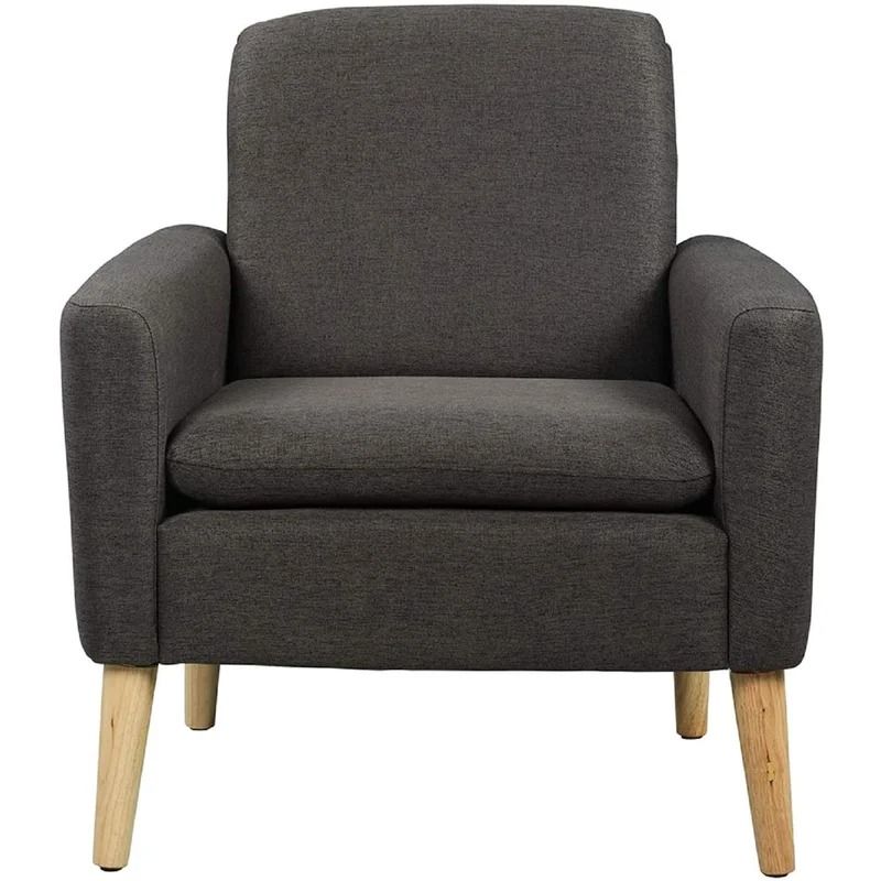Biggerstaff Wide Linen Armchair thumbnail 3