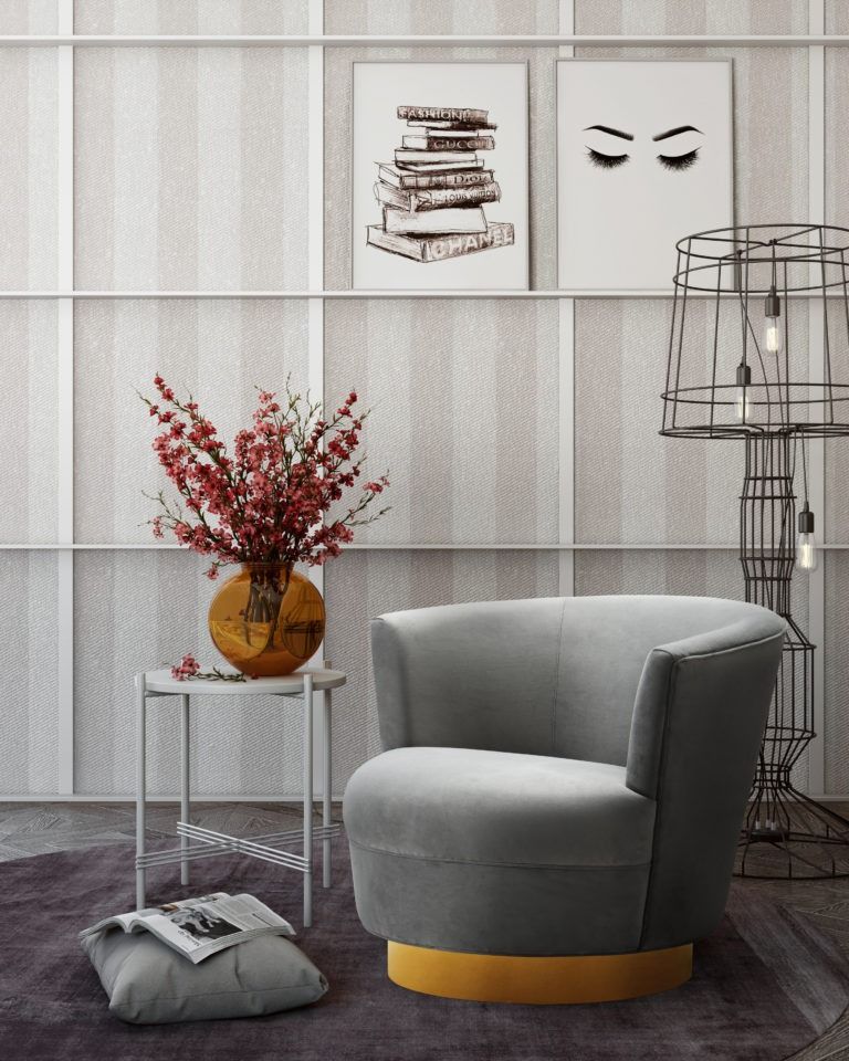 Liam Grey Swivel Chair thumbnail 2