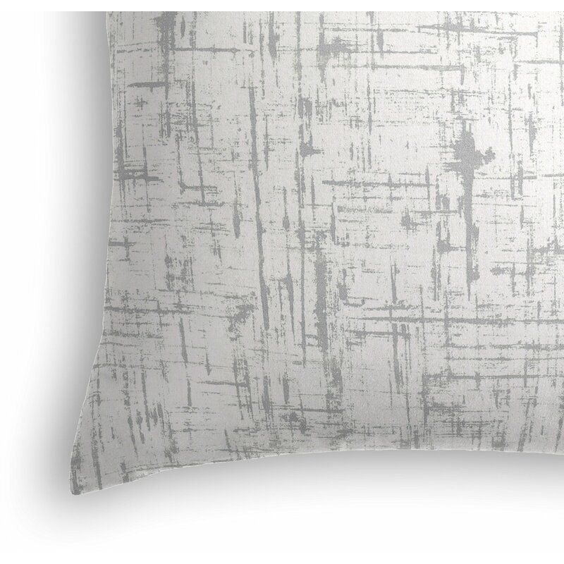 Loom Decor Faux Bois Square Cotton Pillow Cover and Insert thumbnail 2