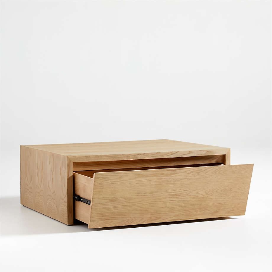 Vander Natural Wood Storage Coffee Table thumbnail 5