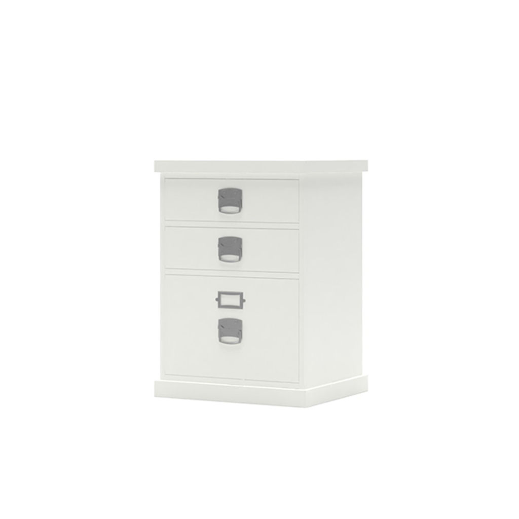 Bedford 3Drawer File Cabinet thumbnail 2