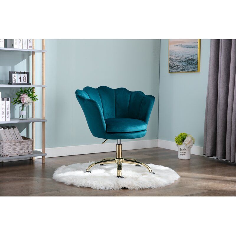 Strasser Velvet Task Chair thumbnail 2