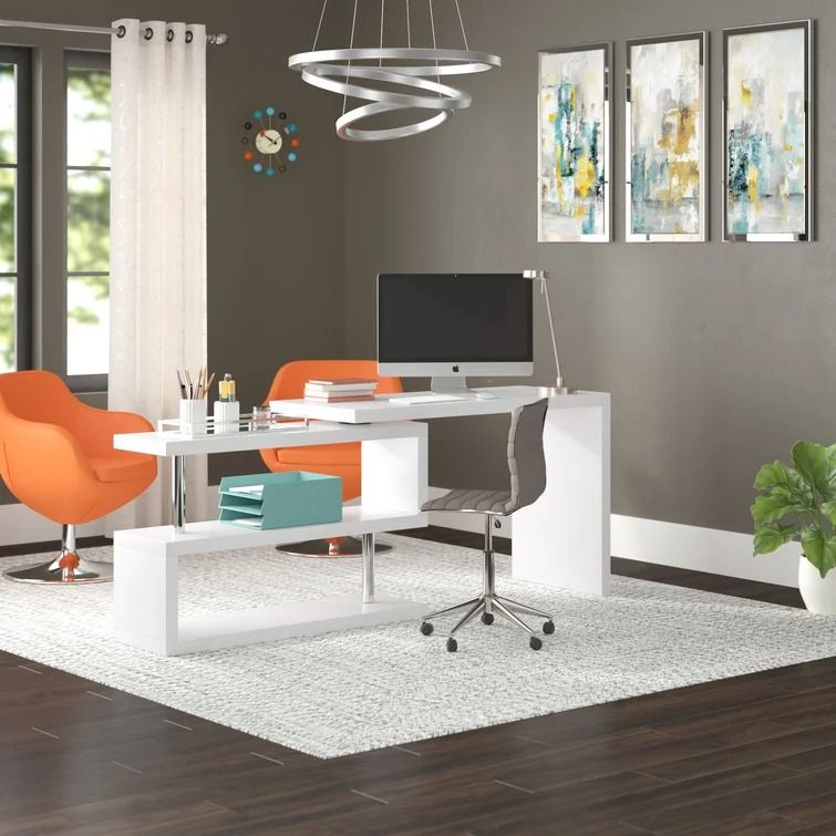 Gamache Reversible L-Shape Desk thumbnail 2