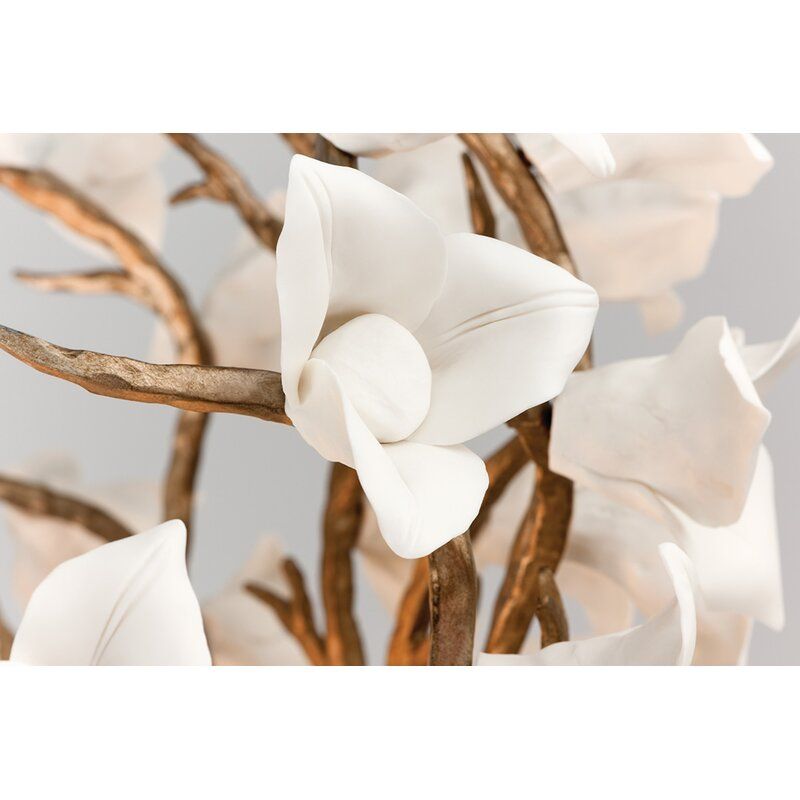 Lily 6 Light Candle Style Geometric Chandelier thumbnail 4