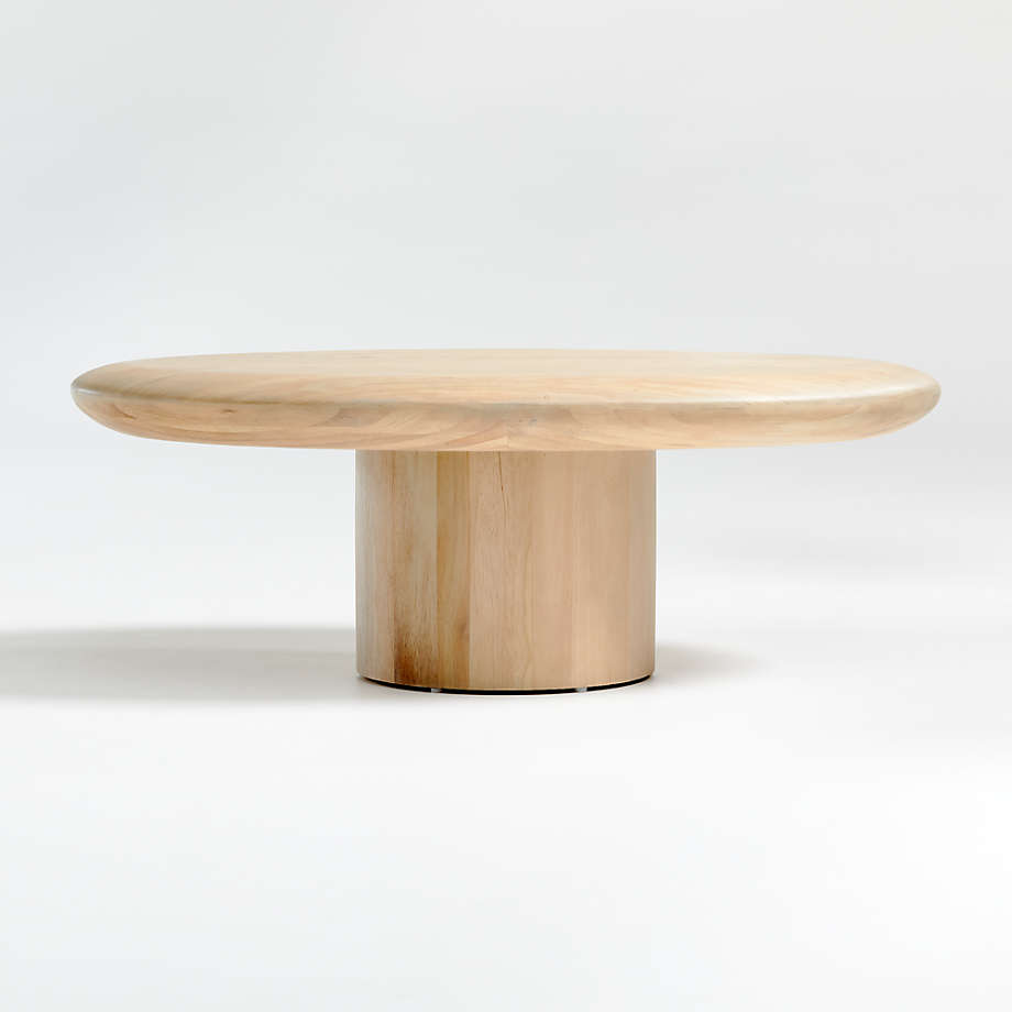 Pacific Natural Wood Oval Coffee Table by Leanne Ford thumbnail 2